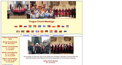 Desktop Screenshot of pragueadvent.cz
